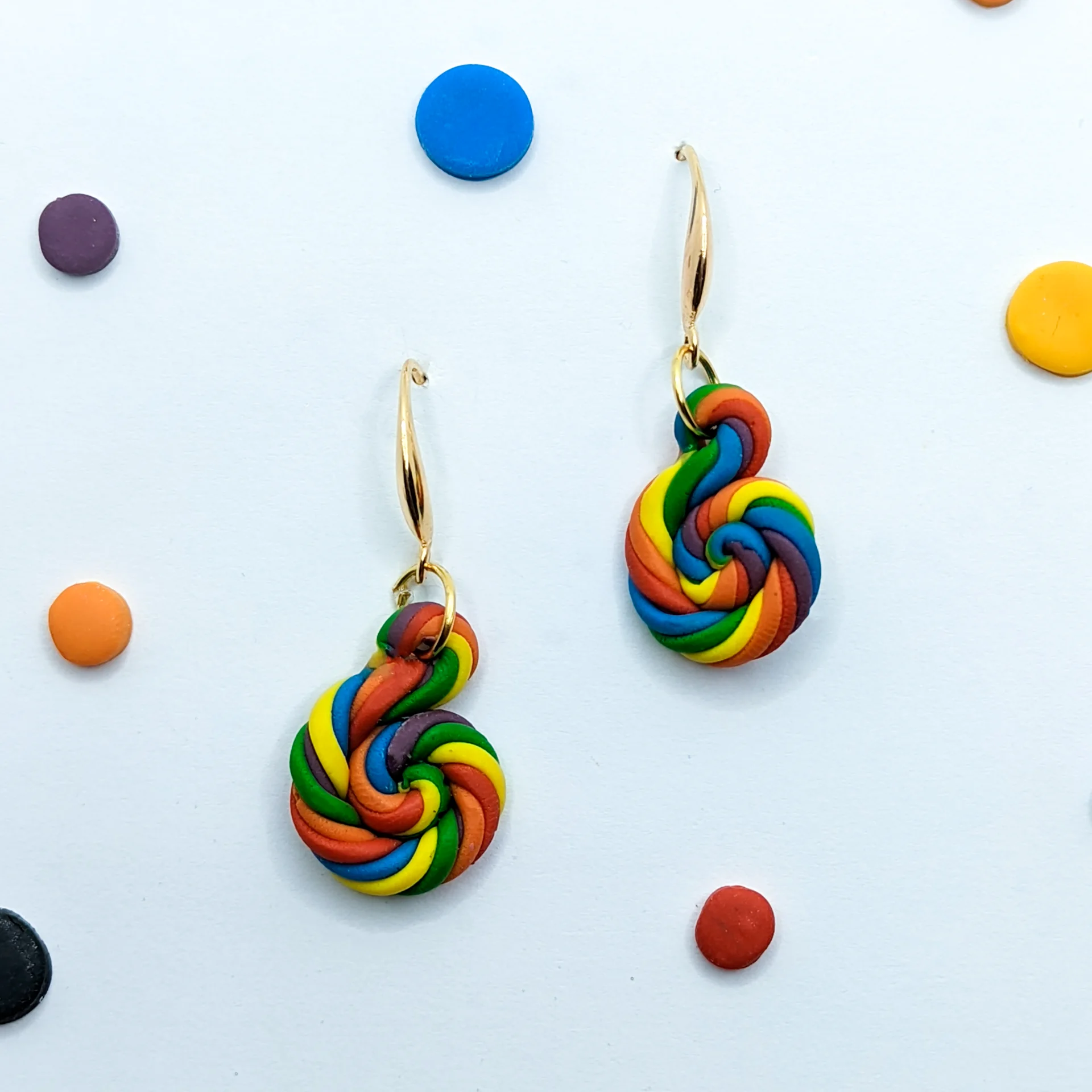 Pendientes orgullo espiral